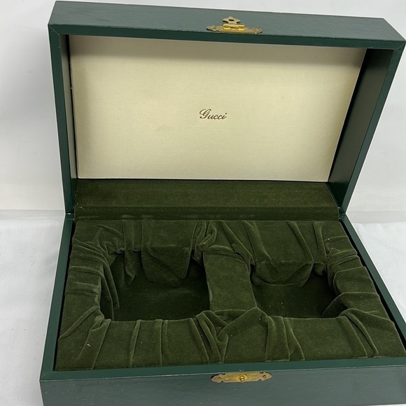 Gucci Vintage Bourbon Water Cut Crystal Set in Original Velvet Box - Picture 5 of 12